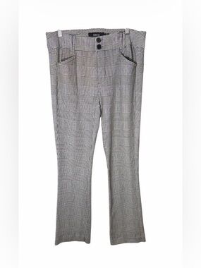 torrid Black and White Houndstooth Boot Cut Pants. Size 14R.